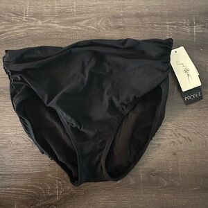 Profile Black Bikini Bottoms NWT